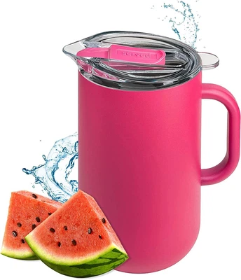 $94.99 • Buy (2L) - Vacuum-Insulated Double-Walled Copper-Lined Stainless Steel Pitcher 