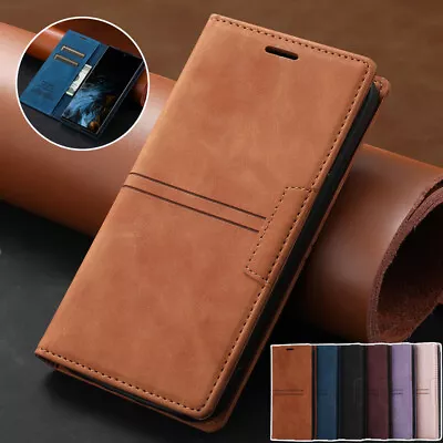 $14.99 • Buy For Samsung S22 S21 S20 FE Ultra S10 Plus Note 20 Leather Wallet Case Flip Cover