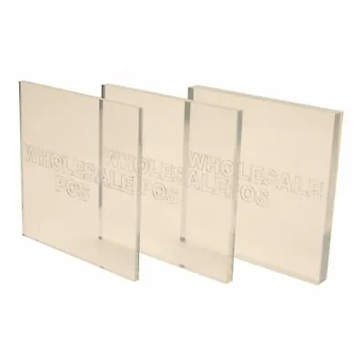 Acrylic Perspex® Sheet Custom Plastic Window Panels Cut To Size Material • £30.20