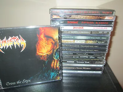 1CD=$5+ DEATH/DOOM METAL LOT Sinister Disgorge Adversvm Altar Bathym Korova • $5