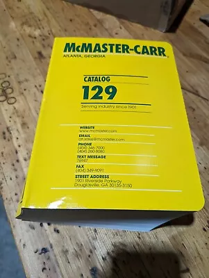 McMaster-Carr Catalog 129 New ATLANTA 2023 • $60