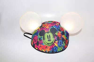 Mickey Mouse Ears Light Up Hat Glow With The Show Disney Parks Adjustable Strap • $13.99