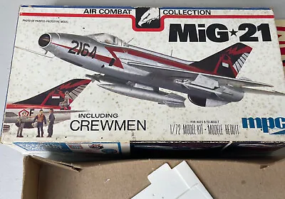 Mikoyan Mig 15 Airplane Model Kit Including Crew Air Combat Collection Sealed • $9.60