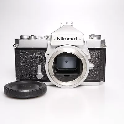 Nikon Nikkormat Nikomat FT N 35mm SLR Film Camera Body Only (Engraved) • $34.95