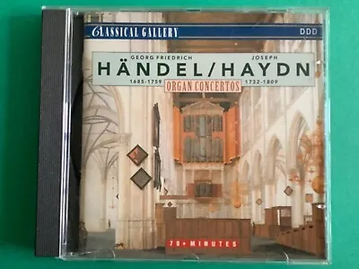 Classical Gallery Handel / Haydn Organ Concertos Music CD • £1.77
