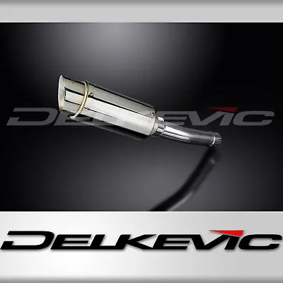 Suzuki GSX-R750 Delkevic 8  Stainless Steel Round Muffler Exhaust Slip On 01-03 • $269.99