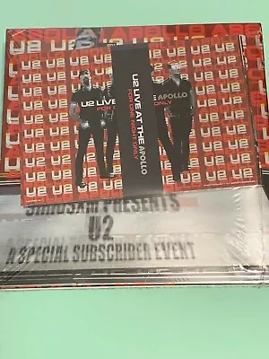 U2 Live At The Apollo 2 CD Set – Fan Club Only W Face Mask – New • $80