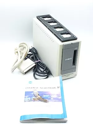 Minolta Dimage Scan Elite F-2900 SCSI Slide Scanner W/ Power Supply • $39.99