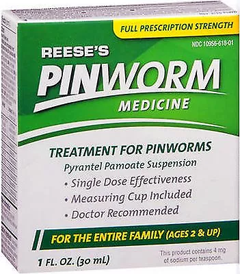 Pinworm Medicine Reeses Pyrantel Pamoate Suspension 1oz ^ • $12.34