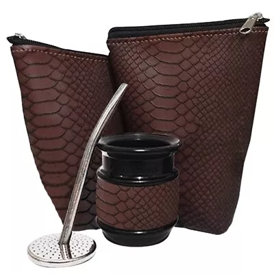 021 New Set Yerba Mate Kit: Containers Gourd(Cup) Bombilla(Straw) All Accesories • $34.90