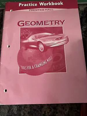 Geometry By Prentice-Hall Staff (1997 Trade Paperback Workbook) • $11.32