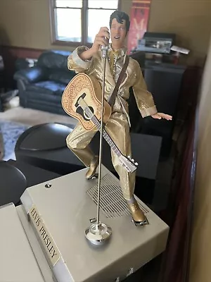 Vintage 1996 Elvis Presley Limited Edition TeleMania Telephone Silver Tested  • $39.95