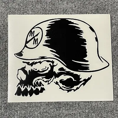 Metal Mulisha Decal Vinyl Sticker Decal Skull Logo Vintage  Car Truck 7 X 8 • $21.99
