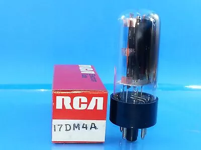 Rca 17dm4a 17ax4gta Tube Nos Nib Original Box Color Tv Recifier Damper Single • $3.98