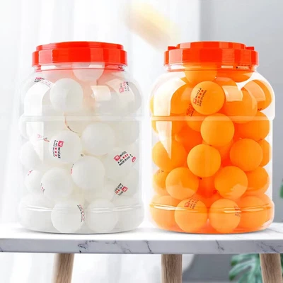 $29.99 • Buy 60pc Table Tennis Balls Ping Pong Balls In Jar ABS 3 Star 40mm - 3 Color Options