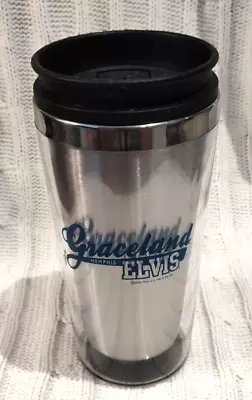 Graceland Memphis TN Elvis Tumbler Plastic Travel Coffee Mug • $9.32
