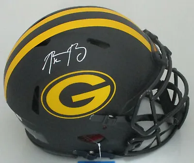 Packers AARON RODGERS Signed Riddell Full Size ECLIPSE Authentic Helmet AUTO FAN • $1199.99
