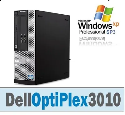 Dell Optiplex 3010 Desktop  SFF Core I5 3.0 GHz 4GB  160GB HDD WIN XP Pro Office • $156.39