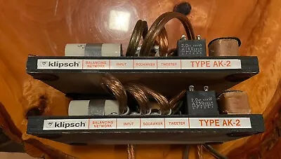 Klipsch Type AK-2 Balancing Network (Left And Right Pair) Klipschorns • $165