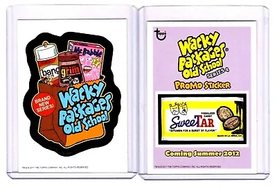 2012 Wacky Packages Old School 3rd Series Insert & OS4 Promo Both Great Price!! • $1.99