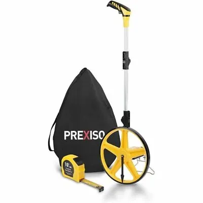 ZOZEN Measuring Wheels Collapsible Distance Measure Wheel 0-9999 Ft W/Bag/Tape • $35