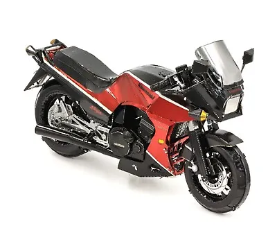 Metal Model Kawasaki GPz900R Motorbike Red 3D Laser Cut Metal DIY Kit Hobby Gift • £21.75