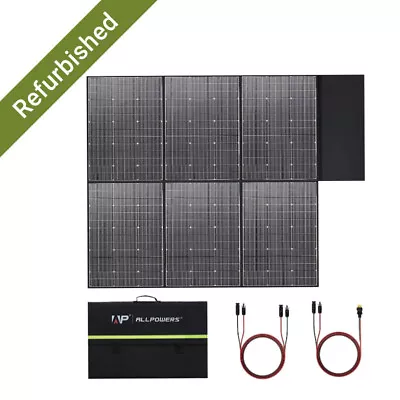 ALLPOWERS 600W Outdoor Camping Portable Solar Panel Foldable For Camping/ Outdoo • £584.99