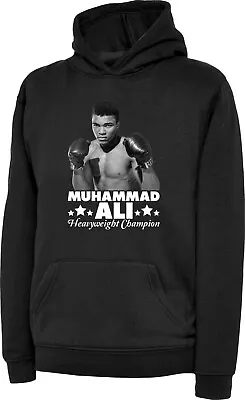 Muhammad Ali Hoodie Heavyweight Champion Boxer Boxing The Greatest Birthday Top • $23.98