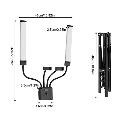 LED Floor Light Fill Lamp For Tattoo Social Media Beauty Shoot Eyelash Extension • $81