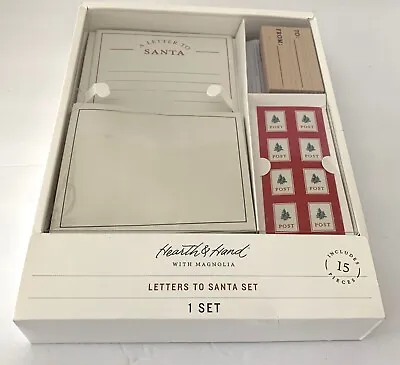 Hearth & Hand With Magnolia LETTERS TO SANTA SET NEW Kit Cards Envelopes 15pcs • $13.98