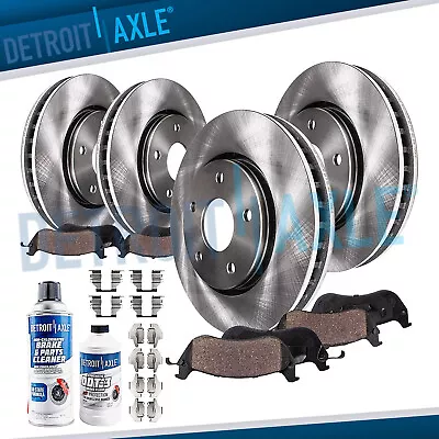 $182.99 • Buy 11.54 Inch Front And Rear Brake Rotors+Brake Pad For 2005-2010 Ford Mustang Base