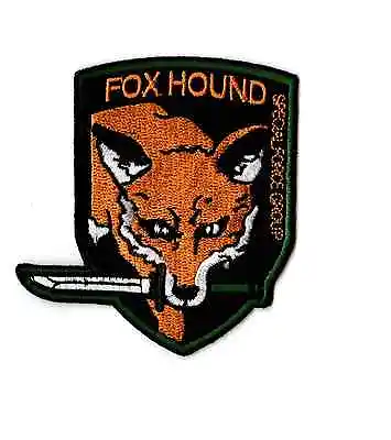 FOXHOUND Iron On Patch For Metal Gear Solid Cosplay By ZanzibarLand • $8.99