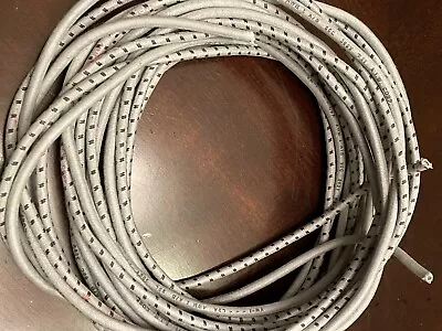 Vintage Western Electric A.I.W 10GA Wire 21 Feet 1 Pair Of Speaker Cable • $275