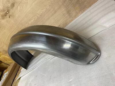 6  Ribbed Rear Fender Harley Custom Chopper Bobber Hardtail Rigid Triumph BSA! • $104.95