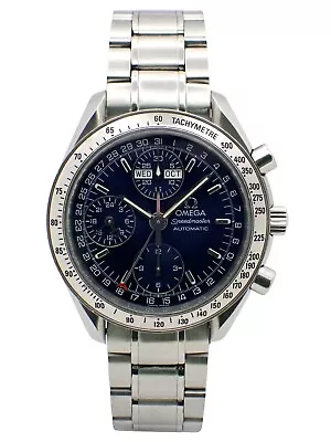 OMEGA Speedmaster Chronograph Automatic Triple Calendar Watch 3523.80 W/Box • $1895