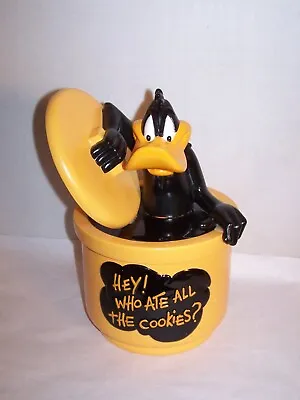 1997 Warner Bros. Looney Tunes Daffy Duck Cookie Jar - Nice Condition! • $132.95