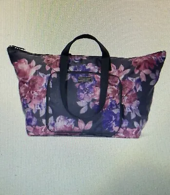 Victoria's Secret Nwt Midnight Garden Travel Lite Packable Getaway Weekend Tote • $58.99