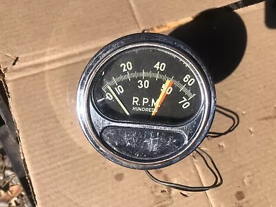 ORIGINAL 1962 CHEVY IMPALA 327 SS SUN RC-71 TACHOMETER With Chrome Cup Tach • $239.99