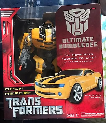 Transformers Movie Ultimate Bumblebee Huge Electronics MISB 2007 . • $139.95