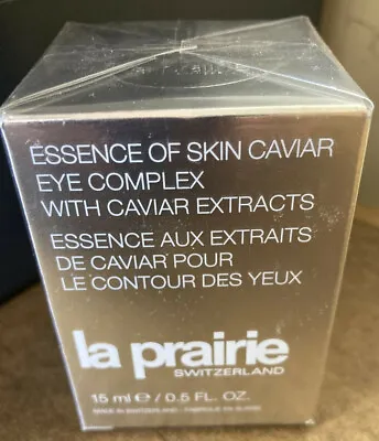 La Prairie Essence Of Skin Caviar Eye Complex W/Caviar Extracts  0.5oz/15ml New • $139