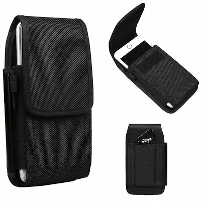 Universal Nylon Belt Hook Pouch Case Holster Fastner Bag For All Mobile Phones  • £3.99