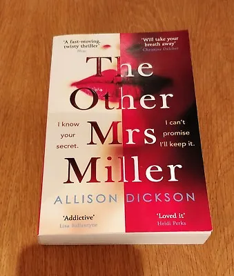The Other Mrs Miller: Gripping Twisty Unpredictable - The Must Read Thriller  • £3.70