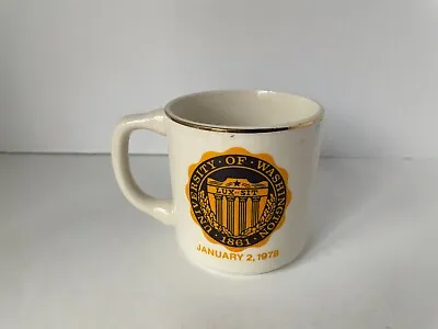 Vintage 1978 Rose Bowl Classic Mug (U Of Washington V U Of Michigan) • $24.99