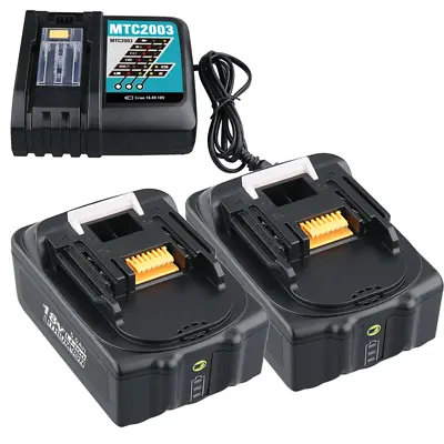 Charger Or Battery For Makita 18V 5.0 Ah LXT Lithium-ion BL1860B BL1840B BL1850B • $19.89