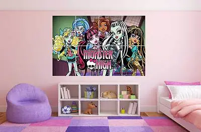 Monster High Characters 04 Poster Great Format A0 Wide Print • $24.57