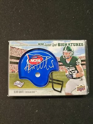 2010 Blair White UD Sweet Spot HELMET ROOKIE AUTO /350 - #102 Michigan State • $7.99