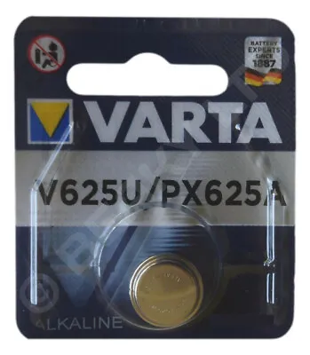£2.49 • Buy V625U 625A LR9 PX625A L1560 Alkaline Battery 1.5v Genuine VARTA Brand [1 - Pack]