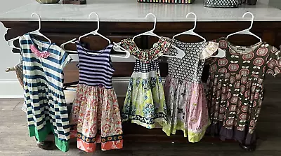 Matilda Jane Lot Of Dresses+Top Size 6 Platinum+You And Me • $49.95