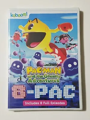 Pac-Man And The Ghostly Adventures: 8-PAC DVD REGION 1 (2015) -- NEW! SEALED!! • $14.95