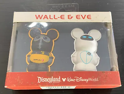 RARE HTF Disney Pixar 2011 Wall-E & Eve 3D Vinylmation Pin Set - New In Box • $71.45